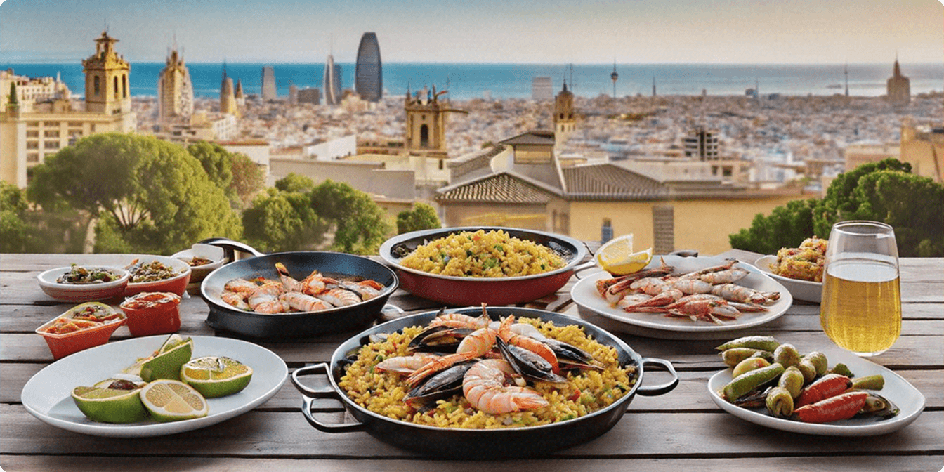 Barcelona cuisine categories